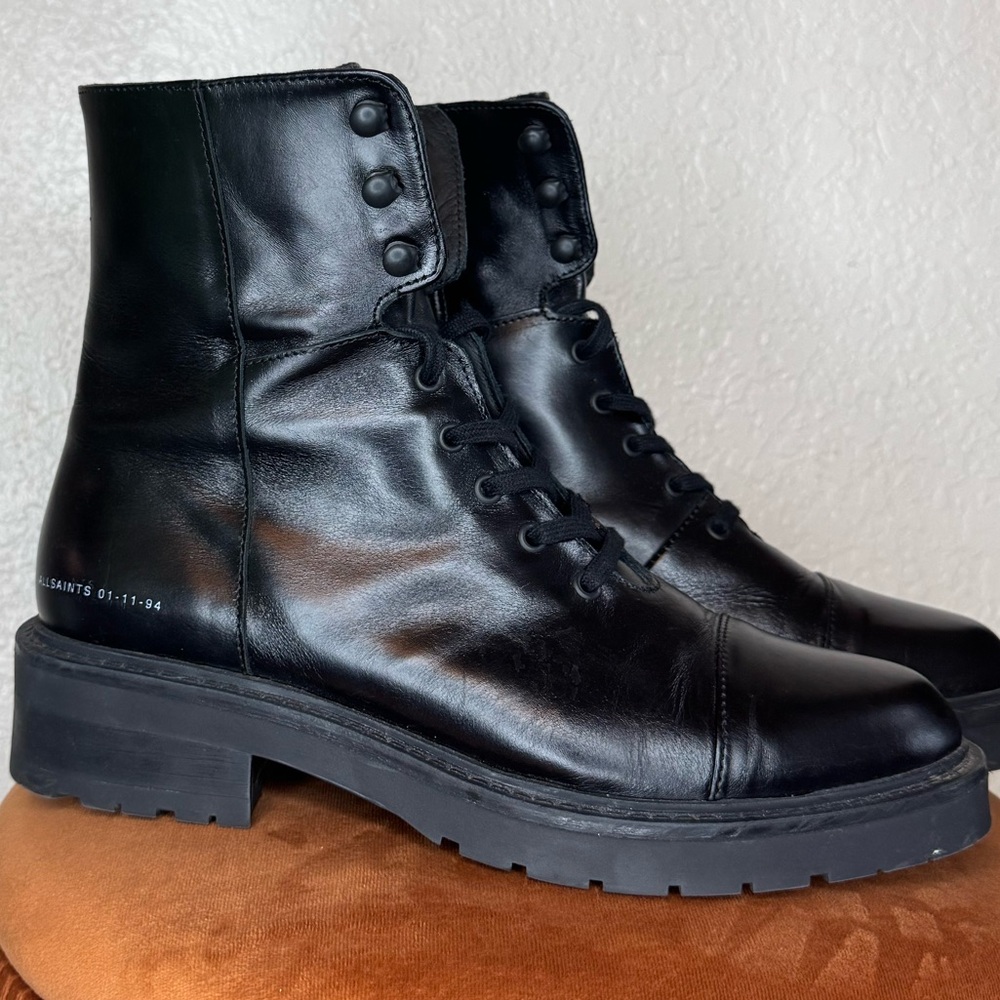 🖤All Saints Combat Boots🖤